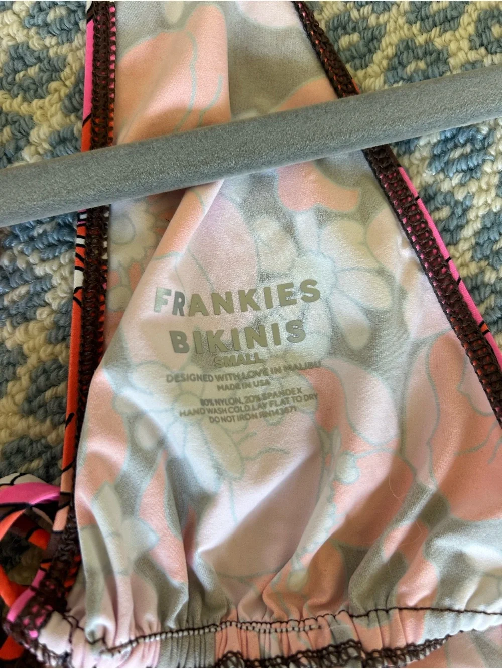 Harper Halter Floral Bikini Top